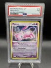 HOLO BLEED ERROR AND SWIRL Pokemon Mew Secret Wonders Holo Rare #15 PSA 7