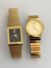 Par De Colección De 2 Relojes Seiko Galaxy 5Y91-6010 y Seiko Tank Cuarzo 5Y91-5020