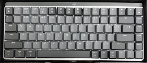 Logitech MX Mechanical Mini Bluetooth Wireless Keyboard for mac - Space Grey - Bild 2 von 4