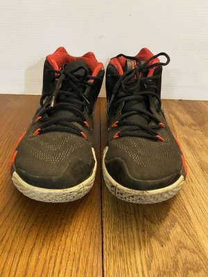 Nike Shoes Mens 10.5 Black Red Kyrie 4  41 for the Ages  Kyrie Irving 943806-005