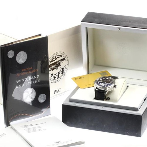 IWC Pilot's Watch Antoine de Saint-Exupéry IW326104 44mm Automatic Watch #C3012
