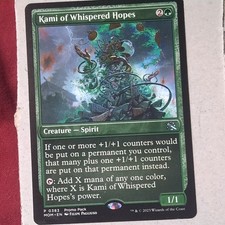 1x KAMI OF WHISPERED HOPES - March of the Machines - MTG - Magic the Gathering