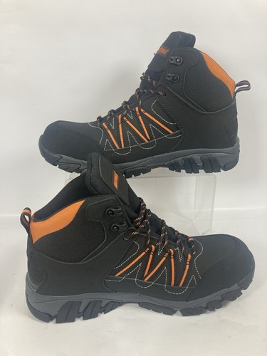 BNIB Mens Worktough Graft Style/B Black Safety Boots Size 13 - Picture 2 of 24