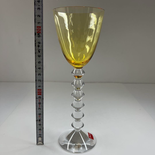 Vega Fortissimo copa de vino alta verde claro amarillo verde 23 cm cristal - Imagen 6 de 13