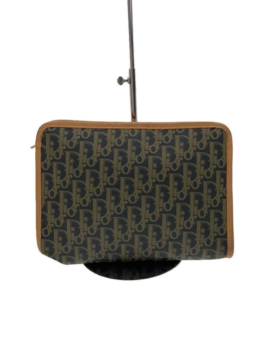 Deuxième sac Christian Dior motif trotteur cuir motif total KHK