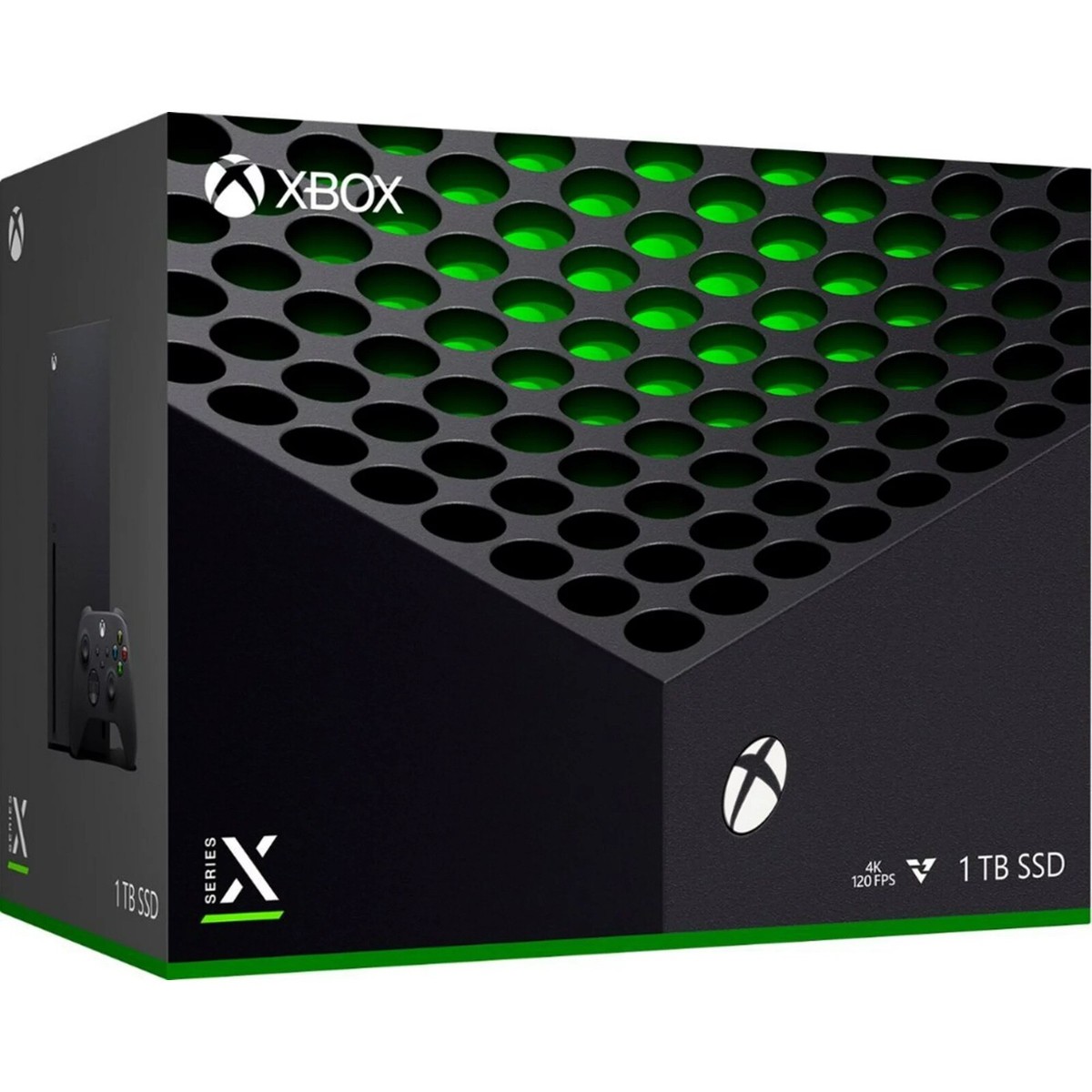 Microsoft Xbox Series X 1TB SSD Home Console - Black for