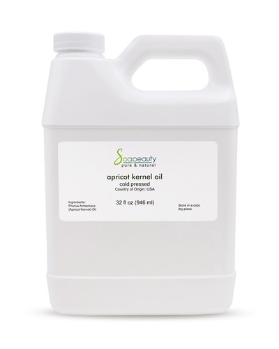 Apricot Kernel Oil Cold Pressed 100% Pure & Natural by Soapeauty - Picture 2 of 7