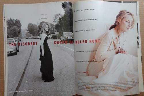 US Magazine Feb-1995 HELEN HUNT/AMY BRENNEMAN/THE BRADY BUNCH/TYRA BANKS, # 205 - Imagen 4 de 12