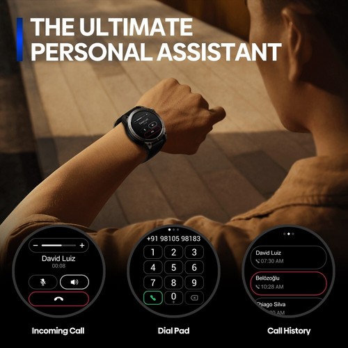 NEW Zeblaze Stratos 3 Pro Smart Watch Fitness 1.43”HD AMOLED Built-in GPS Black - Picture 11 of 15