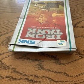 Iron Tank (Nintendo NES SNK 1988) Empty Box Only with Foam Insert
