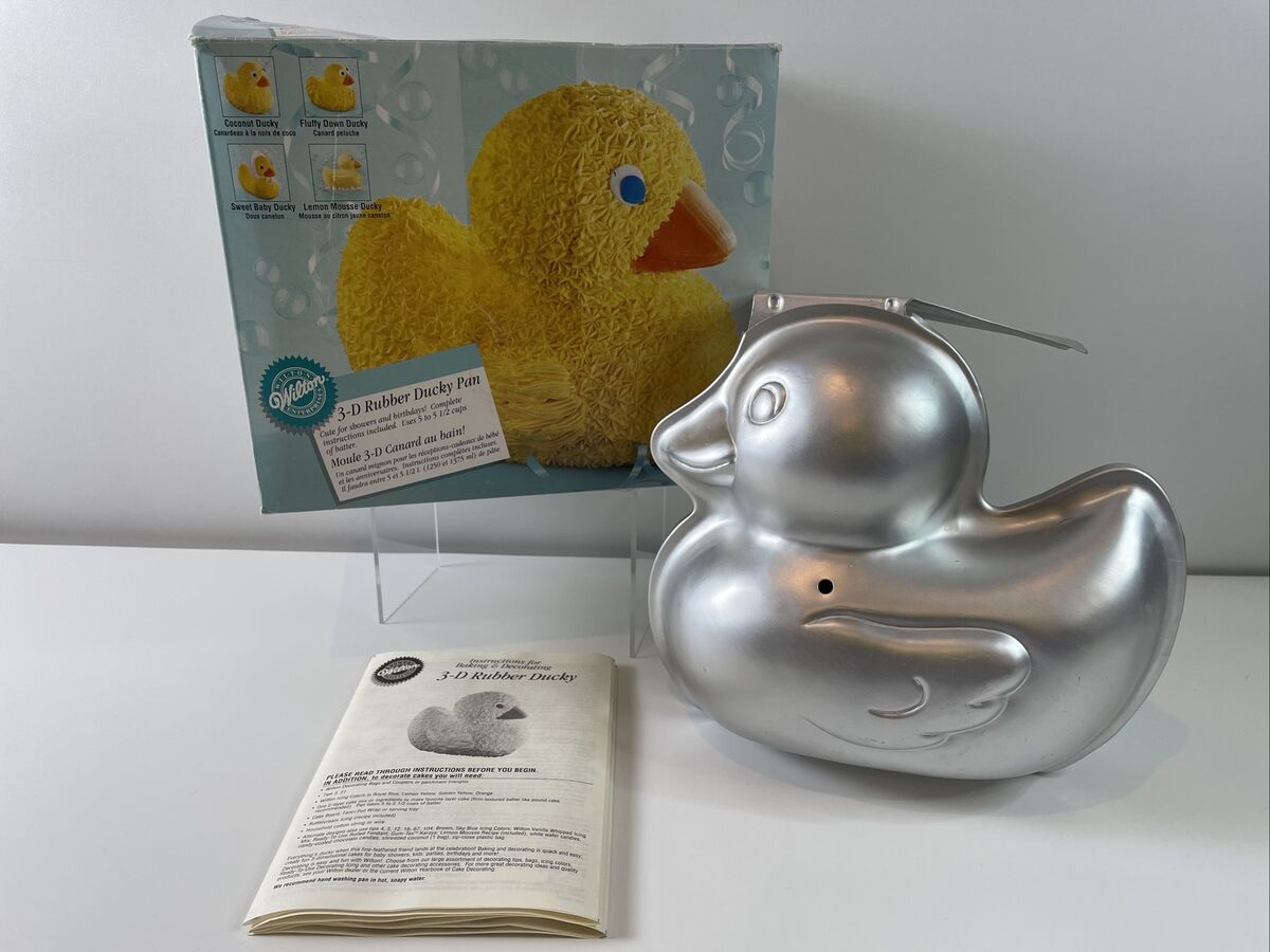 Duck cake shop tin