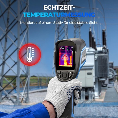 TOPDON TC004 Infrarot Wärmebildkamera 256x192 Infrarotkamera Thermogafie 8-14μm - Bild 6 von 8