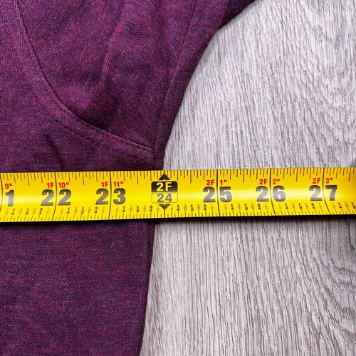 Suéter Pullover Peter Millar Manga Larga 1/4 Cremallera Para Hombre Talla Xtra Grande Púrpura - Imagen 9 de 10