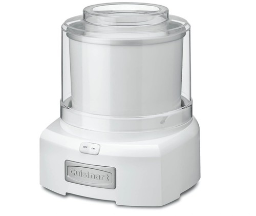 Cuisinart Ice Cream Maker Machine, 1.5 Quart, White (ICE-21P1)