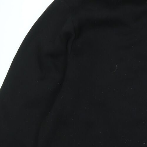 Lee Cooper Mens Black Jacket Size 3XL Zip - Logo - Picture 10 of 10