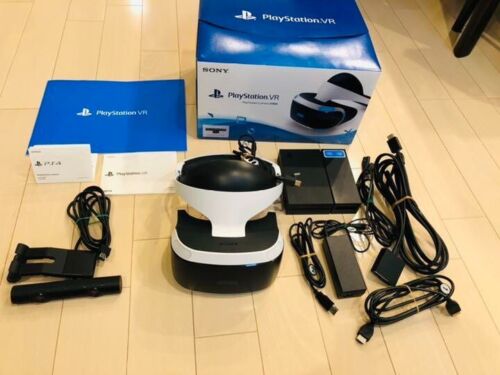 Sony PlayStation CUHJ-16001 PS VR Bundle Virtual Reality For PS4 Game Camera F/S - Afbeelding 1 van 5