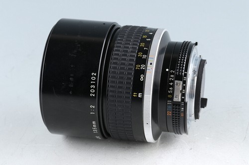 Nikon Nikkor 135mm F/2 Ais Lens #44549 A5 - Picture 6 of 8