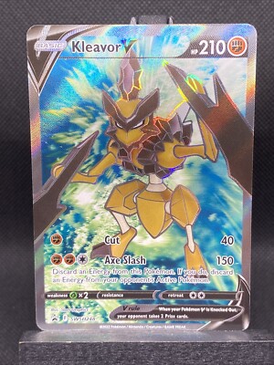 Kleavor V SWSH249 & Vstar SWSH248 Full Art Black Star Promo