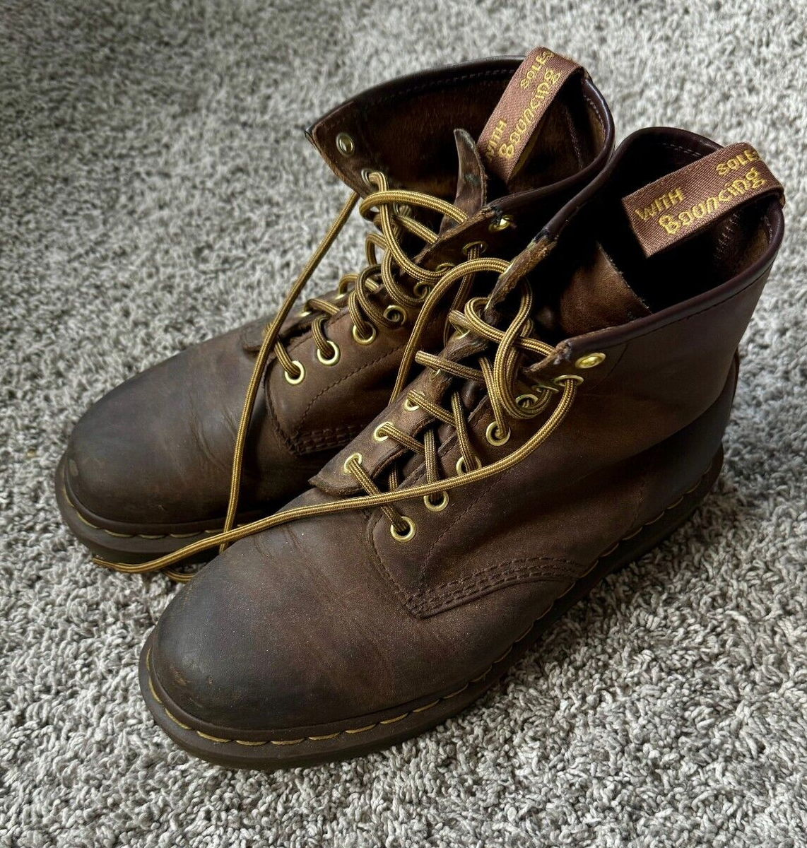 Dr. Martens Boots 1460 Crazy Horse Men's 8 | eBay