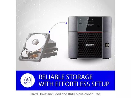 Buffalo TeraStation 3020 8TB 2-Bay NAS Server (2 x 4TB) - Picture 2 of 2
