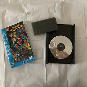 Amazing Spider-Man vs. The Kingpin (Sega CD, 1993) tested. Complete. Clean