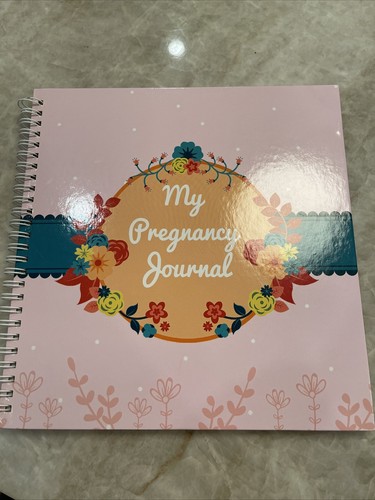 My Pregnancy Journal Book with Spirals - Write Your Whole Pregnancy Experience !