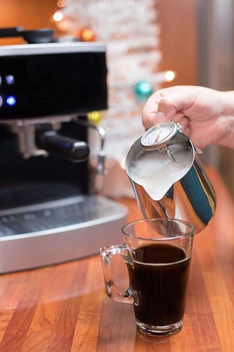 Coffee Machine Milk Thermometer Stainless Steel For Frothing Jug With Clip - Picture 4 of 9