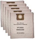 VF2005 Shop Vac Filter Bags 10-14 Gallon Fits 90672 9067200 9067208 9067211 5-PK