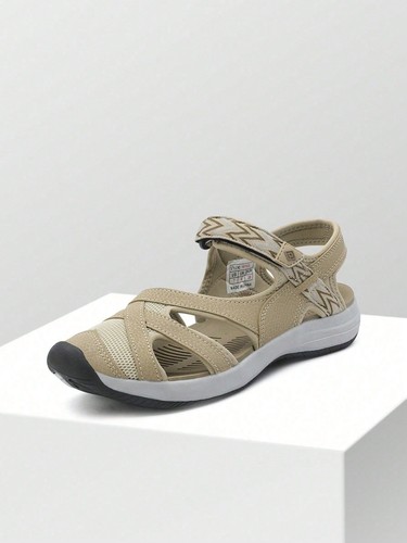 Women's Hiking Sandals Sport Athletic Sandals Beige - Picture 4 of 63