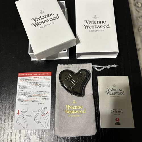 Vivienne Westwood Encendedor Corazón Encendedor Nana Negro Gunmetal Plata De Japón - Imagen 6 de 7