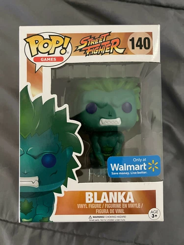 Funko Pop Street Fighter #140 Blanka Walmart Exclusive