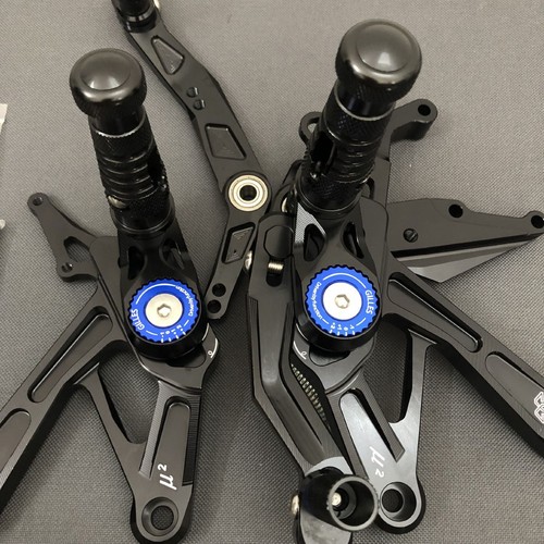For Yamaha YZF-R1 R1M Footrest Carbon Fiber Rearset Foot Pegs 2015-2023 2022 - Bild 11 von 12