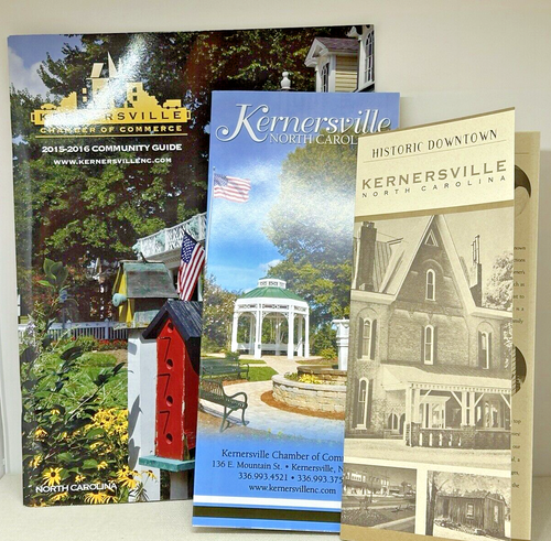 Kernersville NC North Carolina State 2006 Map 2015 Community Guide Street Roads