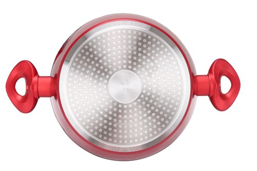 Rosa Bella ROT Töpfe INDUKTION 8 tlg Perfekt für Gas, Elektro, Halogen RB612 - Bild 14 von 18