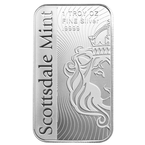 Vortex Bar 1 oz .9999 FINE SILVER BAR - Scottsdale Mint Silver - BU - New - Picture 5 of 7