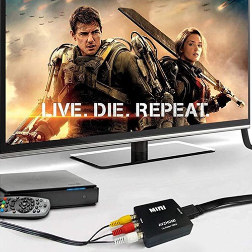 RCA to HDMI Converter Cable HDMI2AV Adapter 3RCA 1080P Composite HD Video Audio - Picture 7 of 12