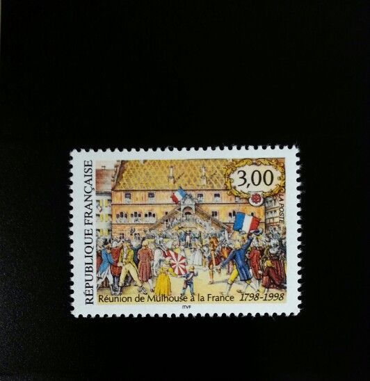1998 France Union of Mulhouse with France Bicentennial 1998 France Union of Mulhouse with France Bicentennial