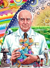 Albert Hofmann AMAZING Blotter Art Rosenfeld Rafti