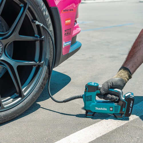 Makita Akku-Kompressor 8,3 bar 18 V (ohne Akku, ohne Ladegerät) DMP180Z - Bild 18 von 19