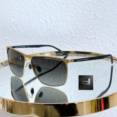 PORSCHE DESIGN SUNGLASSES P8964 CARBON FIBER GRAY RED 61-14  display picture 1