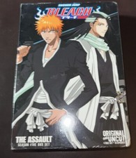 Bleach The Assault Uncut Box Set: Volume 5 (DVD) NEW & SEALED 4 Disc 18 Episodes