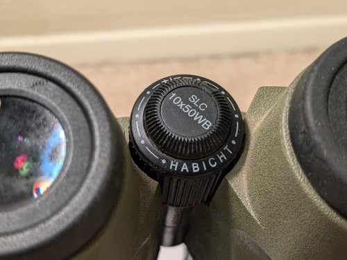 *Scratches* swarovski binoculars slc 10 x 50 wb / Habicht Austria - Picture 14 of 19