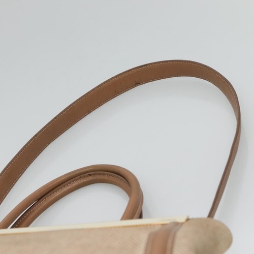 FENDI To joule Hand Bag Canvas 2way Gold Beige Auth hk1977 - Picture 14 of 24