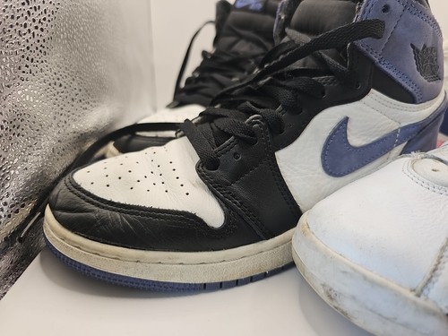2x Nike Shoes Size 6y 24cm Nike Og High Retro Tinker Jordan - Picture 6 of 16