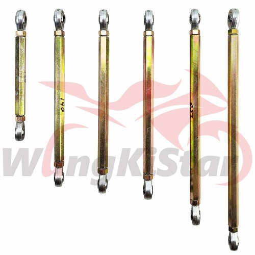 Tie Rod 250mm/9.84In Steering Linkage M10x1.50 Ball Joints Left+Right Thread Kit - Picture 7 of 14