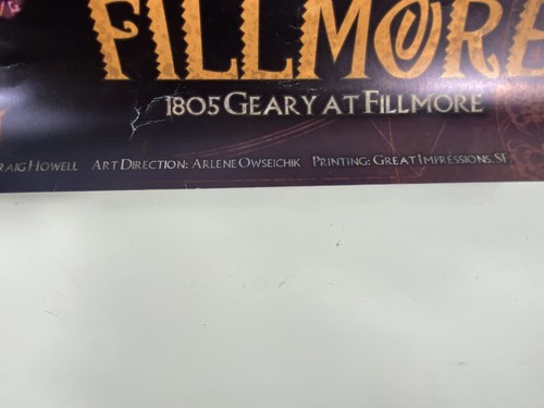 Coldplay Powderfinger The Fillmore Live Concert Poster February 12, 2001 - Picture 5 of 12