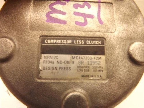 Compresor de aire acondicionado compatible con 96-97 CONCORDE 154542 - Imagen 3 de 4