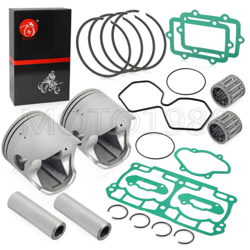 82mm STD DUAL Pistons Ring Gasket 08-16 for Ski-doo 800R FREERIDE MXZ X RENEGADE - Picture 2 of 12
