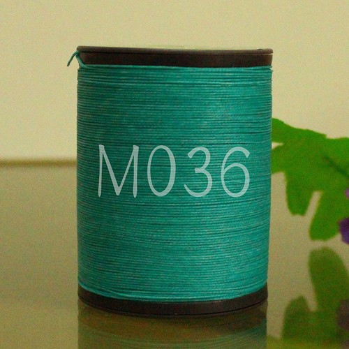 Professional dacron waxed Thread 0.4mm 200M hand sewing leather craft work Diy - Picture 49 of 52