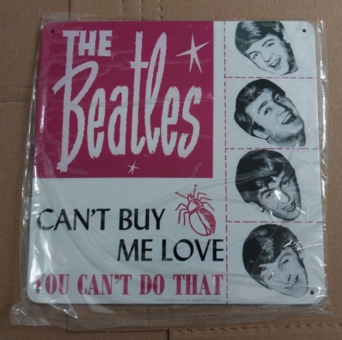 The Beatles Can't Buy Me Love Blech Einzelplakette Druckguss Taxi XL T-Shirt Box - Bild 4 von 14